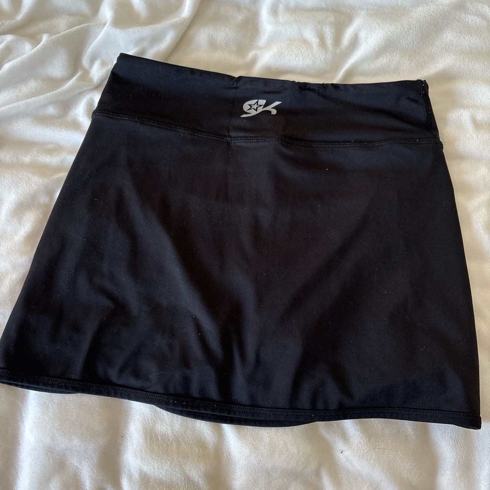 GK Black Women's Skort Cheer Tennis Practice Gear